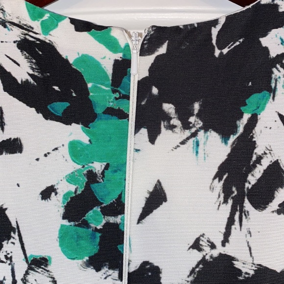 Carmen Marc Valvo Floral Midi Dress, Size 6 - Picture 3 of 8